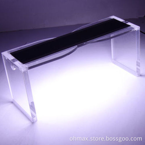 LED Aquarium Light 15W with Adjustable Bracket, Suitable for Small Aquariums Tanks and Seaweed